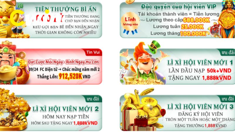 Khuyến mãi đang được CWIN áp dụng